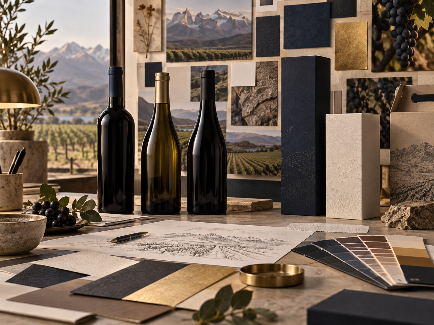 private-label-01-brand-packaging Brand and packaging development for a private-label wine project